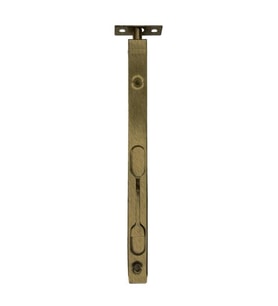 Antik Bronz Gömme Kapı Sürgüsü 20 Cm