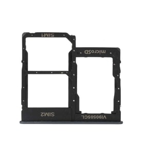 Samsung A40S Sim Yuvası Sim Kart Tepsisi Sim Çekmecesi Siyah