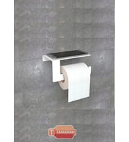 TASAGRAM Beyaz Metal Tuvalet Kağıtlığı
