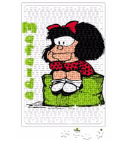 Mafalda Düşünceli Puzzle 240 Parça Yapboz