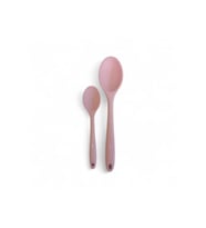 28-20cm ısıya dayanıklı silikon kaşık seti tozpembe