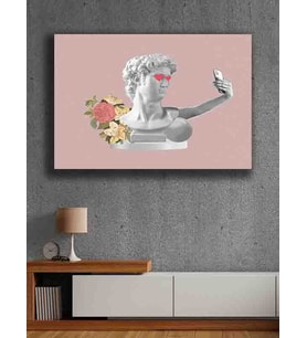 Koç stüdyo Modern tasarım kanvas tablo 50x70 (Çok Renkli)