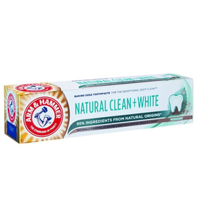 ARM & HAMMER Natural Clean + White Diş Macunu 75ml