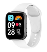 Lexroo Xiaomi Redmi Watch 3 Active Klasik Kordon - Beyaz