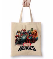 Marvel Heroes Bez Çanta Uzun Saplı