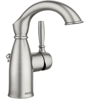 Moen Sarona Spot Dirençli Fırçalanmış Nikel Tek Saplı Tek Delikli Rustik Çiftlik Evi Banyo Lavabo Mu (Çok Renkli)