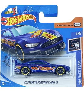 Hot Wheels '18 Ford Mustang GT - 2020 - Mavi - GHC59 (1/64)