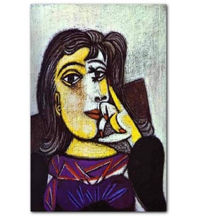 Cakatablo Portrait of Dora Maar 1937 by Pablo Picasso MDF Tablo