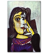 Cakatablo Portrait of Dora Maar 1937 by Pablo Picasso MDF Tablo