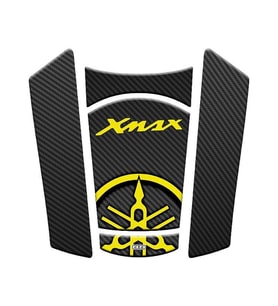 YAMAHA XMAX 2023 - 2024 UYUMLU TANK PAD SİYAH SARI 