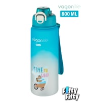 Vagonlife 800 ml Figürlü Su Matarası Çift Kullanım Pipetli Ve Rahat İçim Sticker Hediyeli-FFVGN-2352NEW800