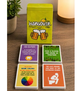Hangover Mini İngilizce Yazılı Yetişkin Parti Oyunu – Eğlenceli Sohbet & Kart Oyunu, Arkadaş ve Çiftler İçin