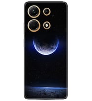 Infınix Note 30 Kılıf Resimli Desenli Silikon Platinium Series Midnight Moon 1802