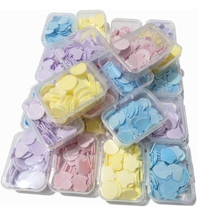 Lexroo SİHİRLİ SABUN 24 LÜ PAKET. KAMP-OKUL- KULLANIM KUTULU KOKULU SABUN (4 RENK)