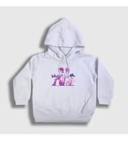 Presmono Unisex Çocuk Beyaz Nana Osaki Kapüşonlu Sweatshirt 315848tt