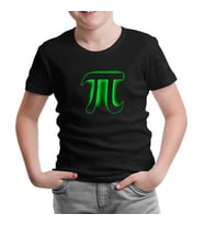 Matematik - Pi 10 Siyah Çocuk Tshirt
