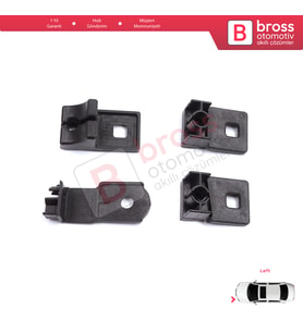 VW Crafter MK1 2E 2F 2006-2017 2E0998225 İçin Sol Ön Far Ayak Tamir Seti