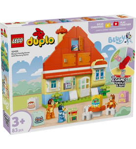 LEGO Bluey 10459 Bluey's Family House with Memory Game