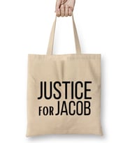 Justice For Jacob Blake 2022 Black Lives Matter Bez Çanta Uzun Saplı