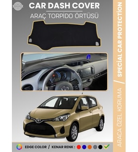 TOYOTA YARİS (2014-2019) Torpido Örtüsü Ön Panel Koruma Tam Uyum Çatlamayı Önler
