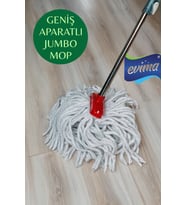 Geniş Uçlu İpli Tüm Vidalı Sipariş Uygun Mop Ucu