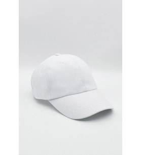 Erkek %100 Pamuk Beyaz Cap Beyzbol Şapkası