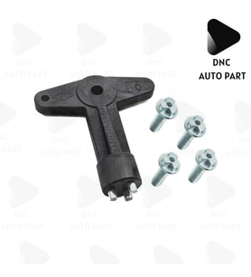 Renault Megane,Clio,Laguna için Jant Kapak Açma Anahtar Tamir Seti (Bej)