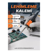 Isı Yalıtımlı Lehimleme Kalemi Ergonomik Saplı Elektronik Lehim Havya