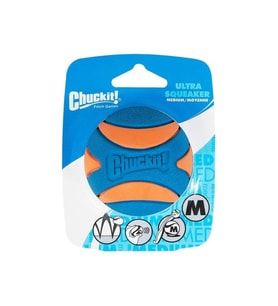 Chuckit! Ultra Squeaker Sesli Köpek Oyun Topu (Orta Boy)