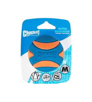 Chuckit! Ultra Squeaker Sesli Köpek Oyun Topu (Orta Boy)