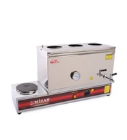 Mizan MC208 Üç Demlik Pleytli Çay Kazanı 40 LT
