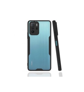 Xiaomi Poco X3 Gt Kılıf Platin Silikon - Siyah