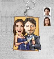 Kişiye Özel Sevgili Ahşap Anahtarlık-37