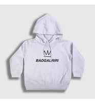 Presmono Unisex Çocuk Beyaz Badgalriri Rihanna Kapüşonlu Sweatshirt 330329tt (Beyaz)