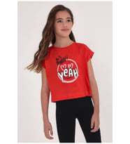 Mayoral Baskılı Beyaz Çocuk Tshirt - MAYORAL - BEYAZ - 18 YAŞ - 06053-BEYAZ-18 YAŞ