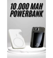 Magsafe Hızlı Şarj 10.000 Mah Wireless Şarj Powerbank Android Ve İos Uyumlu