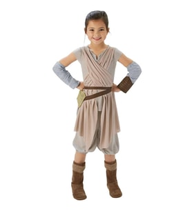 Star Wars Episode 7 Rey Kostüm Lüks  5-6 Yaş