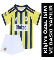 Fenerbahçe Forma 2026/2027 Yeni Sezon KİŞİYE ÖZEL İSİM VE NUMARA BASKILI ÇOCUK Futbol Forması (TT8)