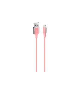 Ttec AlumiCable Extra Strong UsbA to Lightning Hızlı Data ve Fast Şarj Kablosu 120cm Pembe 2DK16RA