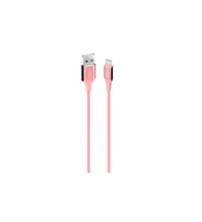 Ttec AlumiCable Extra Strong UsbA to Lightning Hızlı Data ve Fast Şarj Kablosu 120cm Pembe 2DK16RA