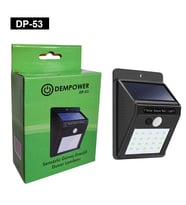 Sensörlü Güneş Enerjili Led Lamba