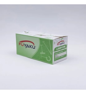 Fuyaku 5" Elle Geçmeli Kılçık Etiketleme Plastiği Siyah (5.000 Adet)