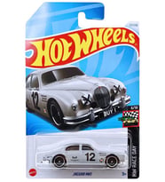Hot Wheels - Jaguar MK1 (1/64) Gri - Yurt Dışı Uzun Kartonet - 2024 Serisi
