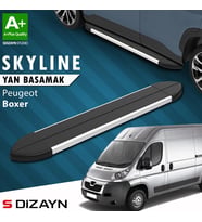 S-Dizayn Peugeot Boxer 3 Kısa Şase Skyline Aluminyum Yan Basamak 203 Cm 2006 Üzeri A+ Kalite