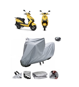 Rks Bolero 50  Su Geçirmez Motosiklet Brandası ARKA ÇANTA UYUMLU