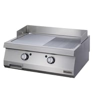 Öztiryakiler Elektrikli Grill Plate, Yarı Oluklu, 80x90x30 Cm, Oge 8090 1/2 N