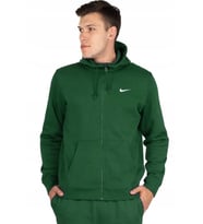 Nike Sportswear Hoodie Full Zip Men's Kapüşonlu Yeşil Sweatshirt