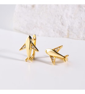 14 Ayar Altın Küpe 1,66 gr