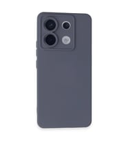 Redmi Note 13 Pro 5g Kılıf Nano İçi Kadife Silikon - Gri