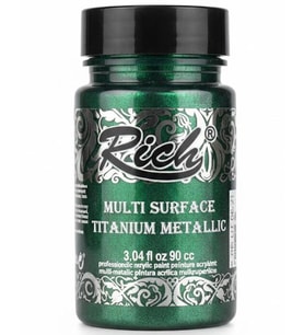 Rich Multi Titanyum Metalik Boya Antik Yeşil 90cc